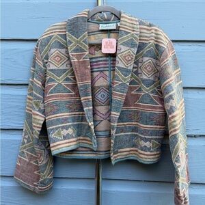 Vintage Western Tapestry Jacket